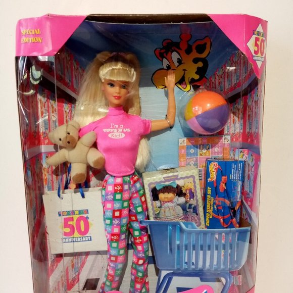 Barbie Special Edition 50th Anniversary Toys R Us Kid #18895 Vintage 1997 NRFB - Picture 2 of 12